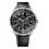 Zenith Watch Alligator leather Strap Black Color 23mm Stratos 45mm Felix Baumgartner With Ssteel bipolished folding clasp