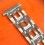 Vintage Watch Donatello Bracelet 70's Swiss band Ssteel Perforated Bracelet 18mm Zenith,Tissot,Enicar,Longines,Heuer,Omega,IWC