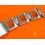 Bracelet Raffaello vintage 70's perforé squircles 20mm montres vintages Zenith,Tissot,Heuer,IWC,Breitling,Movado,Enicar,Omega
