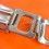 Vintage Watch Raffaello squircles Bracelet 70's Ssteel Perforated Bracelet 20mm Zenith,Tissot,Enicar,Longines,Heuer,Omega,IWC