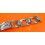 Bracelet Raffaello vintage 70's perforé squircles 20mm montres vintages Zenith,Tissot,Heuer,IWC,Breitling,Movado,Enicar,Omega