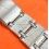 Vintage Watch Donatello Bracelet 70's Swiss band Ssteel Perforated Bracelet 18mm Zenith,Tissot,Enicar,Longines,Heuer,Omega,IWC