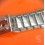 Vintage Watch Bracelet 70's Swiss band Ssteel flat links Bracelet 22/20mm Zenith,Tissot,Enicar,Longines,Heuer,Omega,IWC