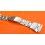 Vintage Watch Bracelet Rare 70's Swiss band Ssteel Sport Bracelet 22/20mm Zenith,Tissot,Enicar,Longines,Heuer,Omega,IWC,ZRC