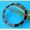 INSERT FADED DE LUNETTE ROLEX SUBMARINER NOIR OR REF 16613, 16618, 16803, 16808