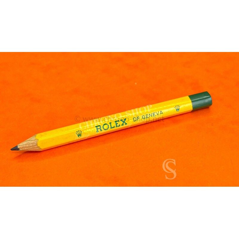ROLEX RARE PETIT CRAYON MINIATURE JAUNE/VERT GOLF ROLEX OF GENEVA NEUF ROLEX RARE PETIT CRAYON MINIATURE JAUNE/VERT GOLF ROLEX OF GENEVA NEUF