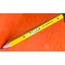 ROLEX RARE PETIT CRAYON MINIATURE JAUNE/VERT GOLF ROLEX OF GENEVA NEUF