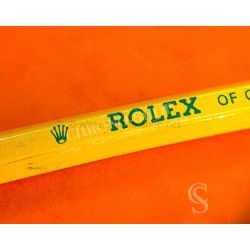 ROLEX RARE PETIT CRAYON MINIATURE JAUNE/VERT GOLF ROLEX OF GENEVA NEUF