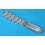 ★★ "BIG CROWN" PARTIAL RIVETS LINKS 7205 Rolex 70's Rivet 19mm band Daytona 6240, 6241, 6263, 6262, 6240 ★★