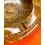 Rolex Rare 70's Collectible Massive Round Luxury Honey/Brown Marble Ashtray Dealer Cenicero Posacenere ref 537