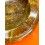 Rolex Rare 70's Collectible Massive Round Luxury Honey/Brown Marble Ashtray Dealer Cenicero Posacenere ref 537