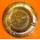 Rolex Rare 70's Collectible Massive Round Luxury Honey/Brown Marble Ashtray Dealer Cenicero Posacenere ref 537