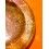 Rolex Rare 70's Collectible Massive Round Luxury Honey/Brown Marble Ashtray Dealer Cenicero Posacenere ref 537