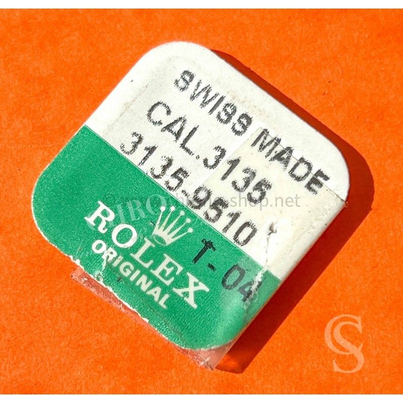 Rolex fourniture Pierres d'appui de roue entraineuse de rochet Ref 3135-9510