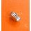 Vintage Original Watch Part furniture Zenith 5mm x 2.5mm Tap 0.9 Stainless Steel Crown