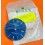 ROLEX BLUE METAL COLOR WATCH DIAL OYSTER PERPETUAL DATE REF 15000,15010,15037,15008,15053,15200 CAL 3035 3135