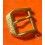 RADO Authentic vintage watch Trapeze style Gold plated polished Tin tang 15/12mm Buckle bracelet strap,leather,rubber