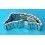 RARE BRACELET ACIER BREGUET TYPE XX AERONAVALE & TRANSATLANTIQUE 3800, 3803, 3820, 21mm