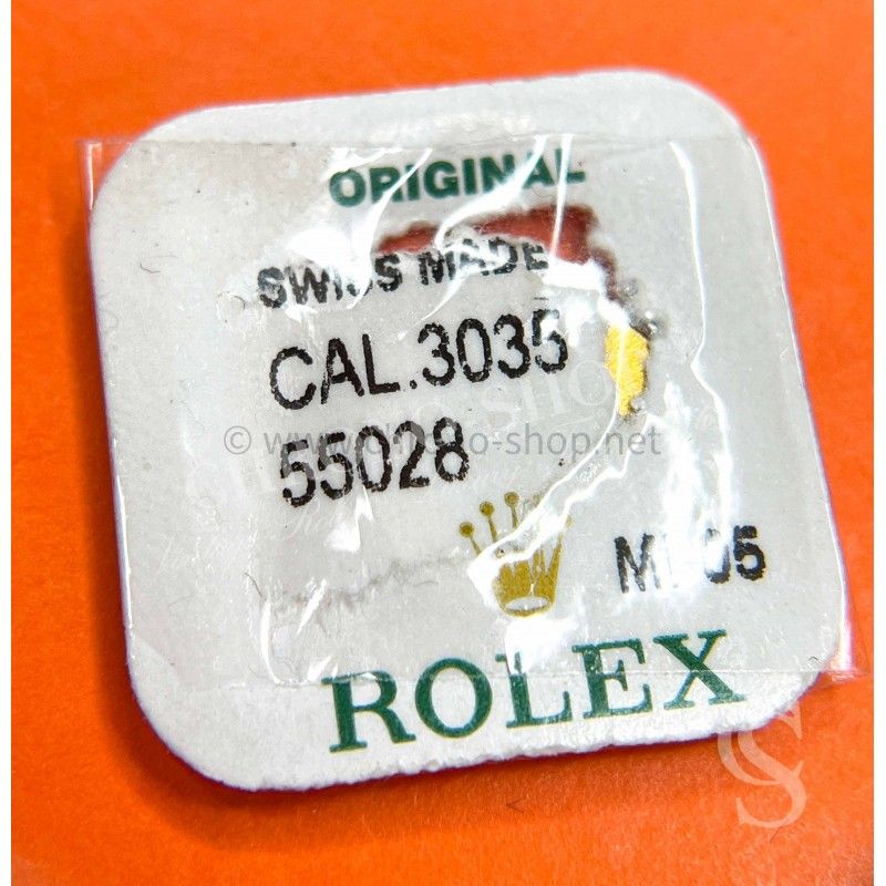 ROLEX pièce d'horlogerie fourniture arbre de barillet sans ressort ref 55028 pour calibre auto 3035