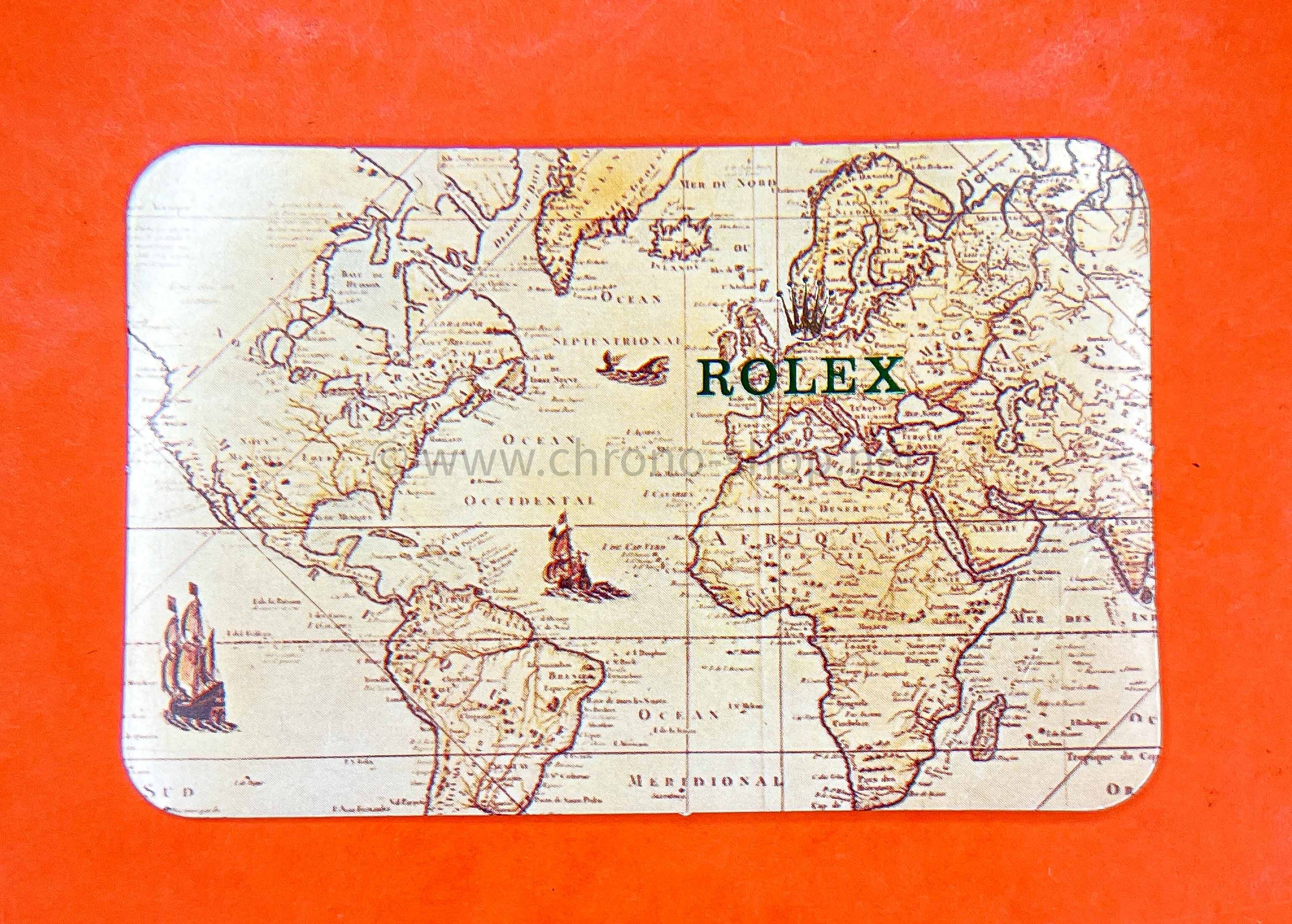 Rolex 1993-1994 Goodie accessorie vintage Pocket Map Calendar 