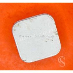 Vintage 50's Rolex Watch Part White & green Tin Box Display Metallic Container Rolex Watch USA Inc