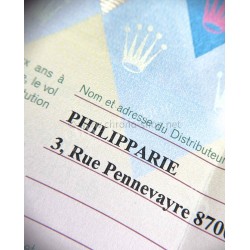 ROLEX VINTAGE & RARE 1986 WARRANTIE PAPER WATCH Ref 69174 Ref 564.00.250.2.1986