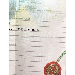 ROLEX VINTAGE & RARE 1986 WARRANTIE PAPER WATCH Ref 69174 Ref 564.00.250.2.1986