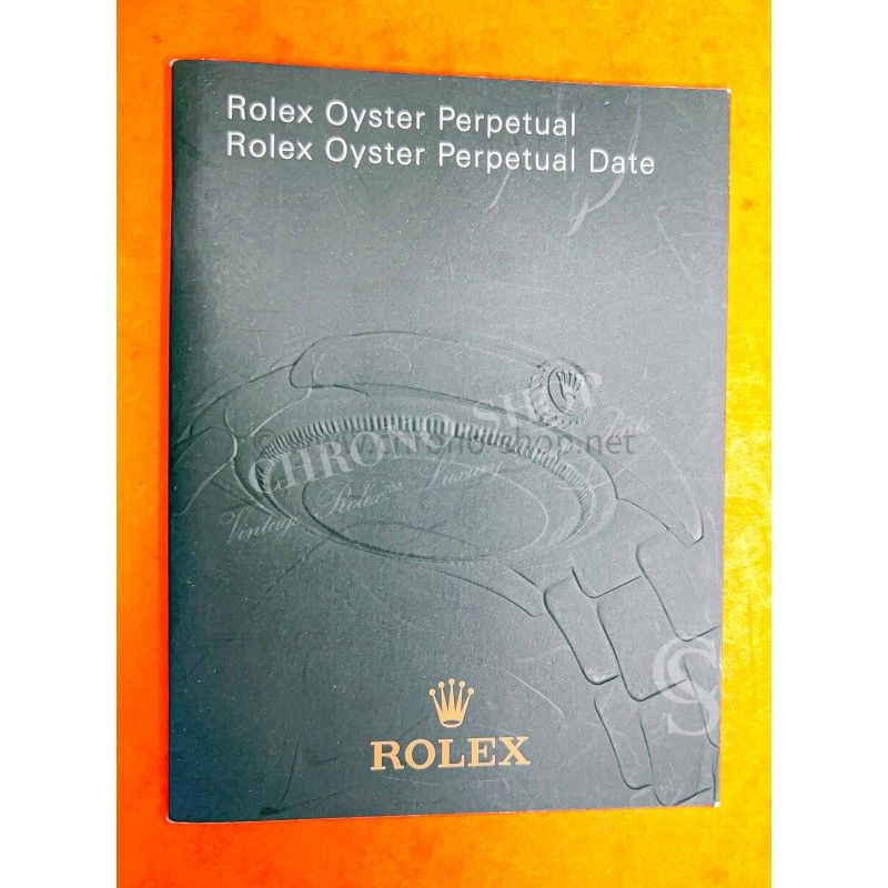 Rolex Authentic Instructions Manual French Booklet 2009 Oyster Perpetual,oyster Perpetual Date Rolex Authentic Instructions Manual French Booklet 2009 Oyster Perpetual,oyster Perpetual Date