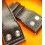 IWC Genuine Discontinued SANTONI Black leather calf Big Pilot watches 5002, 5004, 5009 Watch Strap ref IWE06181 /2613 18225