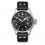 IWC Genuine Discontinued SANTONI Black leather calf Big Pilot watches 5002, 5004, 5009 Watch Strap ref IWE06181 /2613 18225