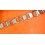 Bracelet extensible montres vintages acier 17mm années 60-70 Breitling,Omega,heuer,Tissot,IWC,Jaeger