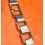 Vintage Watch bracelet Rare 17mm expandable steel divers band 50s/60s Breitling,Omega,IWC,Tissot