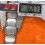 Bracelet extensible montres vintages acier 17mm années 60-70 Breitling,Omega,heuer,Tissot,IWC,Jaeger