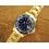 ROLEX VINTAGE INSERT BLEU JAUNE GRADUE LUNETTE MONTRES SUBMARINER DATE OR & ACIER 16613,16618,16803,16808 TRITIUM
