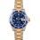 Rolex 90's Glossy Blue color Submariner Date tritium Tutone 16803,16613,16808,16618 Watch Bezel Graduated