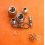 Rolex lot de poussoirs acier complets vissés Montres Rolex Daytona 6263,6265,16520,116520