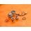 Rolex lot de poussoirs acier complets vissés Montres Rolex Daytona 6263,6265,16520,116520