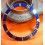 ROLEX RARE INSERT GRADUE LUNETTE BLEU SUPERLUMINOVA MONTRES SUBMARINER DATE 16613,16618,16803,16808