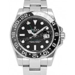 Rolex GMT-Master II 116710LN White Gold Green Luminova NEW Hands ORIGINAL ref 410-116710