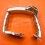 ROLEX RARE AUTHENTIQUE BRACELET OYSTER 17MM JUNIOR MEDIUM 78350 / 551B ACIER STEELINOX 904L DE 1996