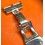 Original Hamilton 18mm Polished Ssteel Butterfly Watch Clasp pushs buttons Buckle part strap ref H640000167