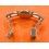 Hamilton Authentique accessoire bracelet boucle déployante papillon acier 18/16mm ref H640000167