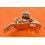 Hamilton Authentique accessoire bracelet boucle déployante papillon acier 18/16mm ref H640000167