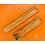 BREITLING RARE BRACELET CUIR ORANGE REF 217X DIM 18/16mm Ref RKLWB7 AVEC BOUCLE ARDILLON BREITLING