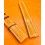 BREITLING RARE BRACELET CUIR ORANGE REF 217X DIM 18/16mm Ref RKLWB7 AVEC BOUCLE ARDILLON BREITLING