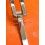 ZENITH Rare Vintage 80's Lolo Star 18mm Yellow gold and ssteel Folding Deployment Clasp, Buckle Strap, Leather Watch Bracelet