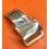 Breitling originale boucle, fermoir déployant medium en acier poli 16mm Bracelet cuir