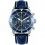 Breitling Original blue leather 101X CALFSKIN LEATHER STRAP BRACELET 24-20mm Navitimer,Superocean,Super Avenger 46mm