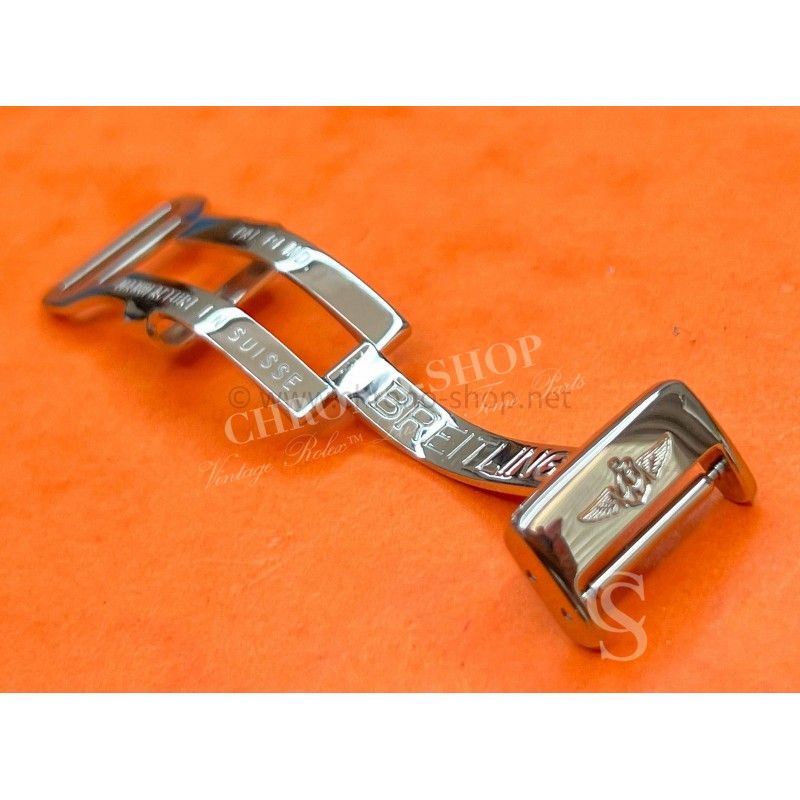 Fermoir (boucle) Déployante Triple Breitling D'origine - Largeur 18 Mm - Neuf Sans étiquette - Pour Plongeur