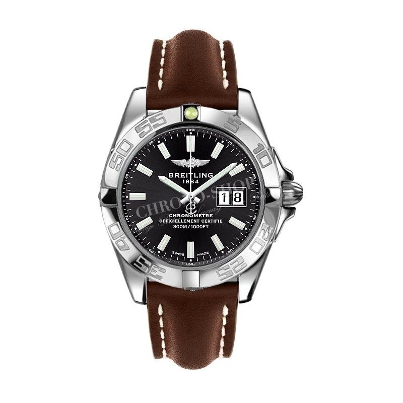 Breitling レザーベルト 432X ブラウン 18-20mm 時計